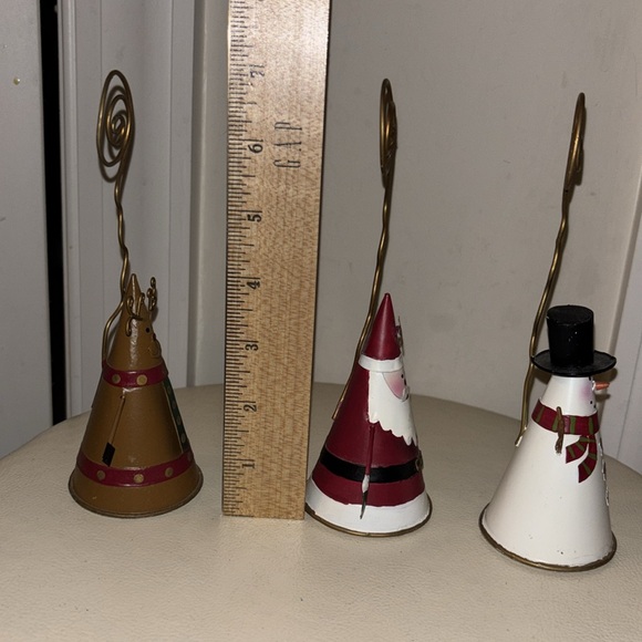 Set of 3 Holiday Card/Photo Holders - Picture 4 of 5